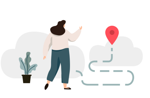 An illustration for optimized search section